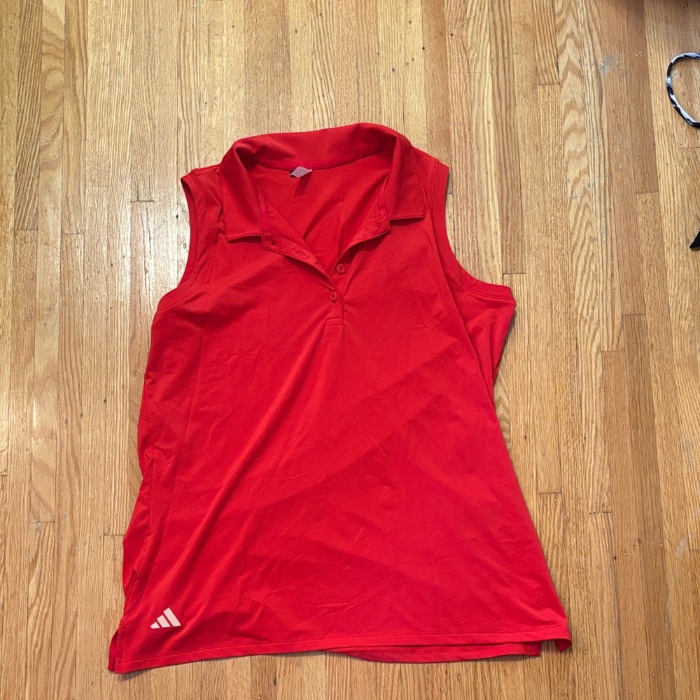 Adidas Women's Bold Red Tank Top